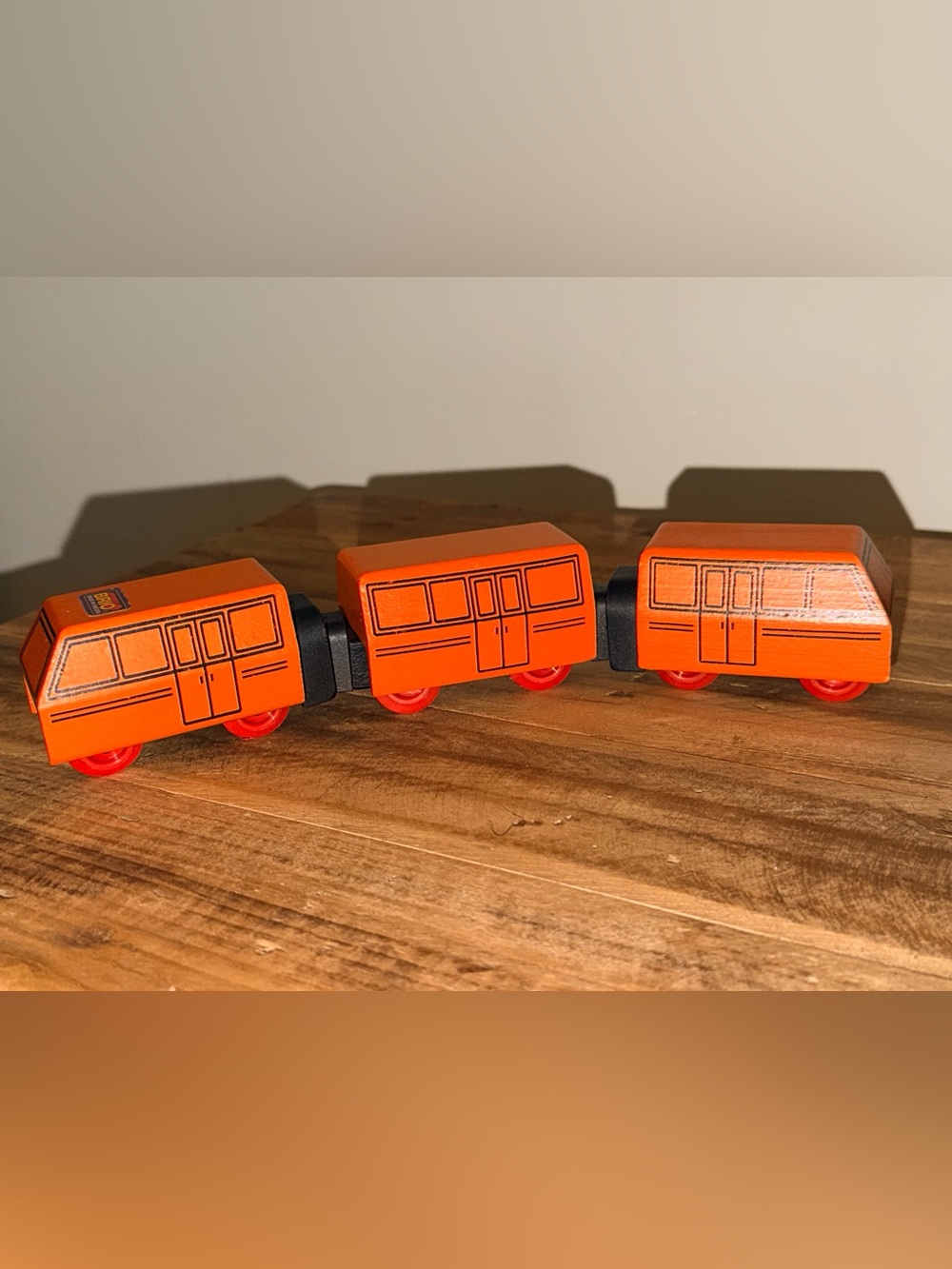 Vintage Brio 1980s 3pc Commuter Train set
